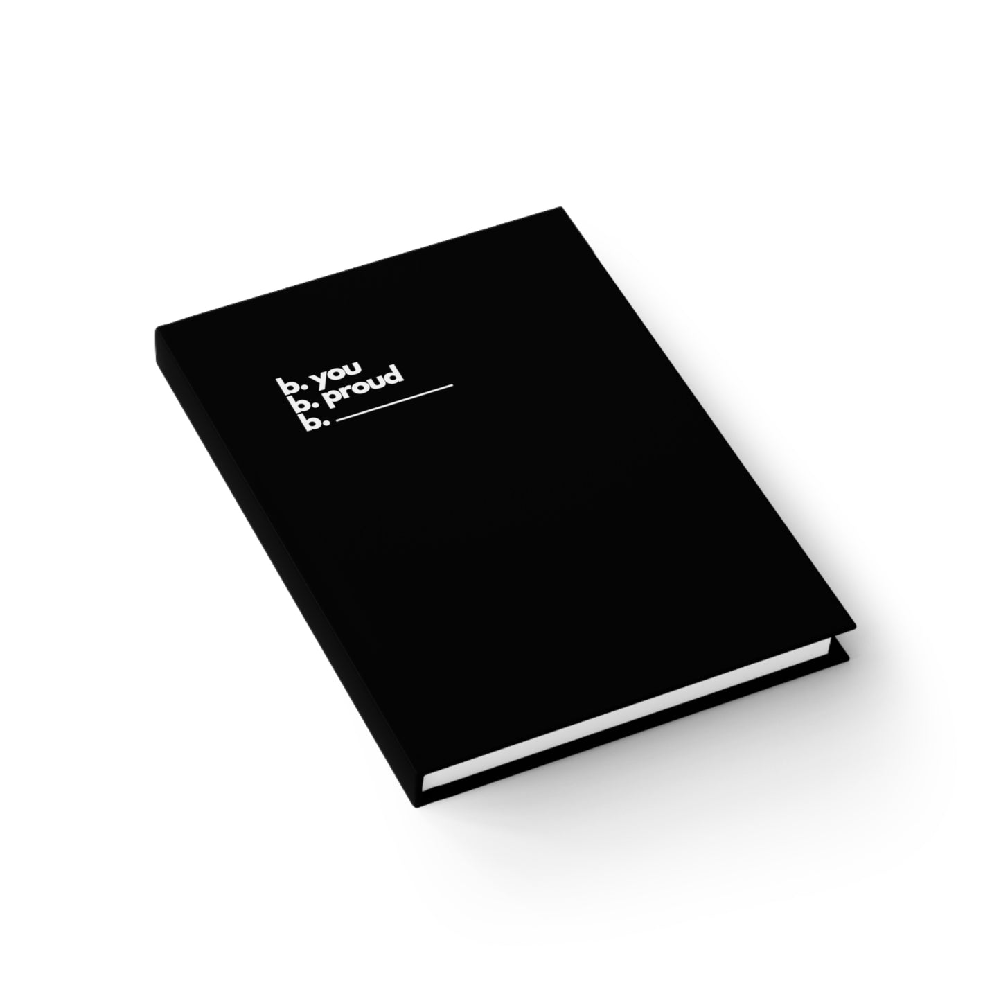 b. THOUGHTFUL blank journal