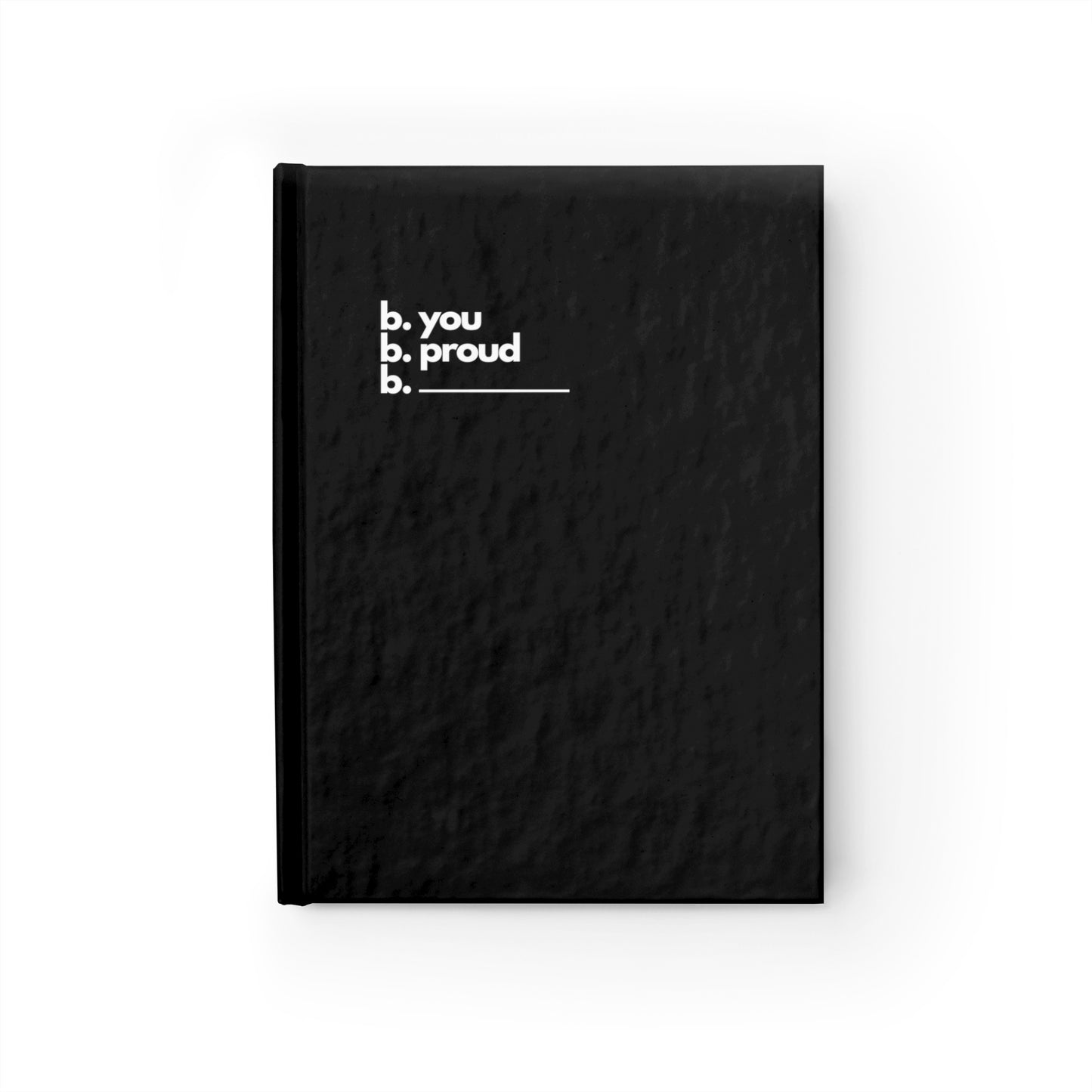 b. THOUGHTFUL blank journal